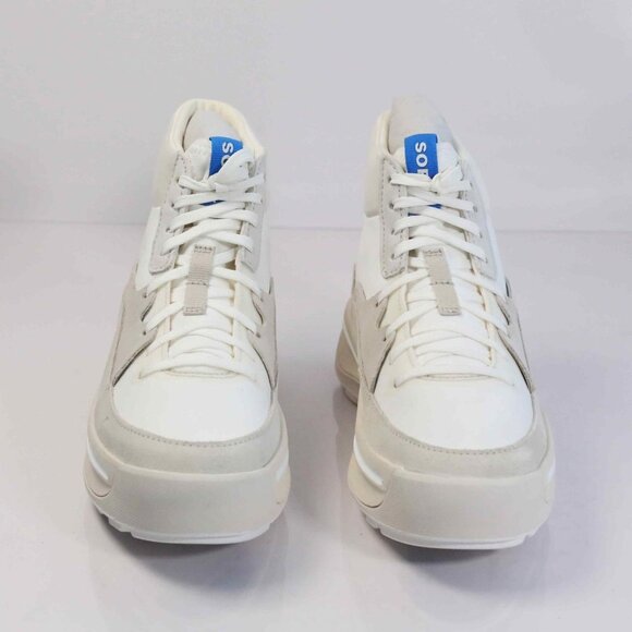 New!  Sorel ONA 503 Mid Platform Sneaker in Chalk, Sea Salt, Size 5 - Picture 4 of 10